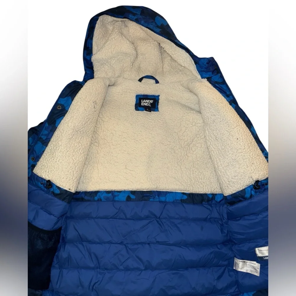 Lands End cammo Expedition Parka L